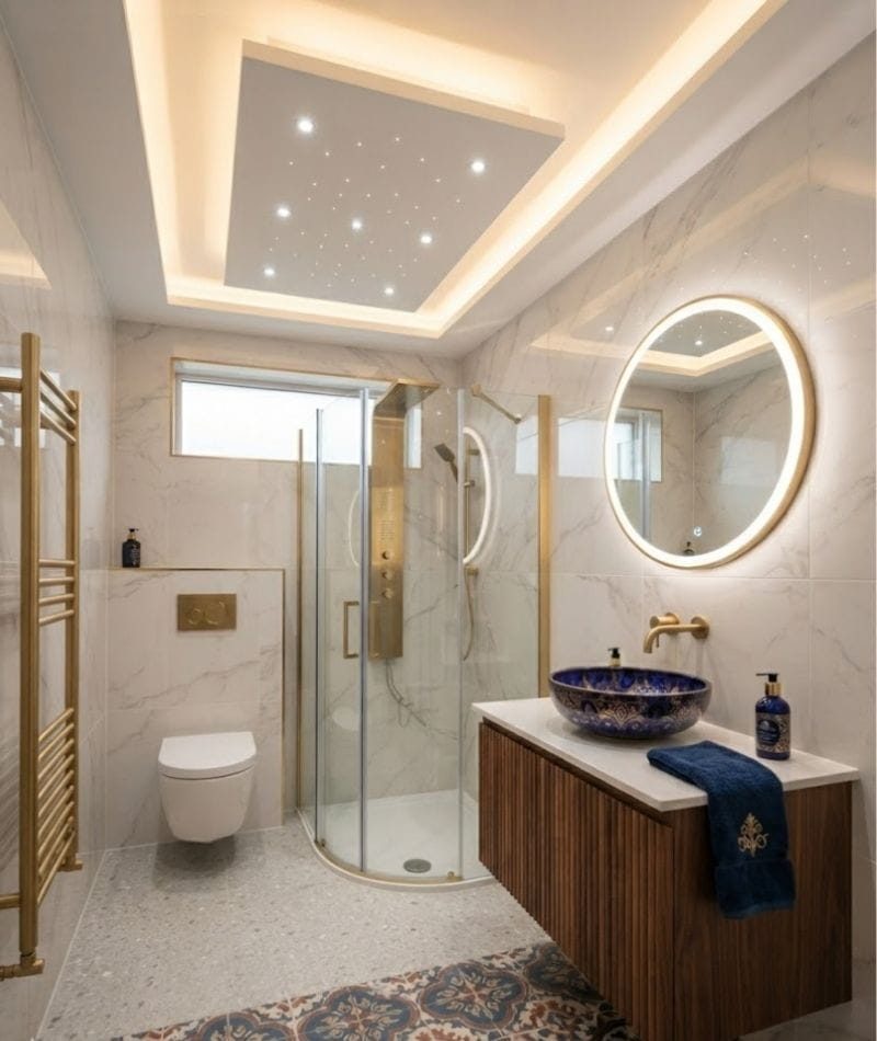 Banyo Alçıpan Tavan Uygulam min